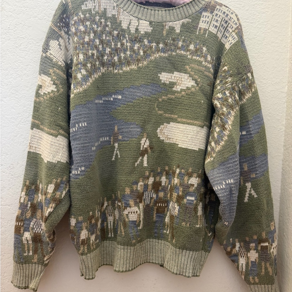 Vintage Men's Crossings Golf Knit Sweater